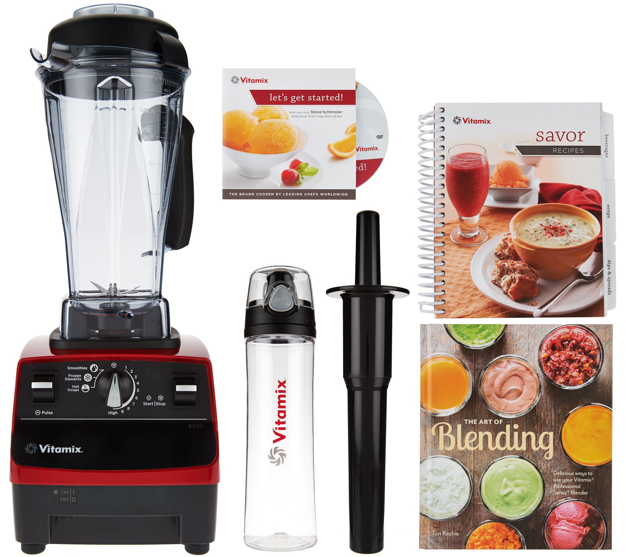 Vitamix 6300 PreProgrammed Variable Speed 13in1 Blender with 64 oz