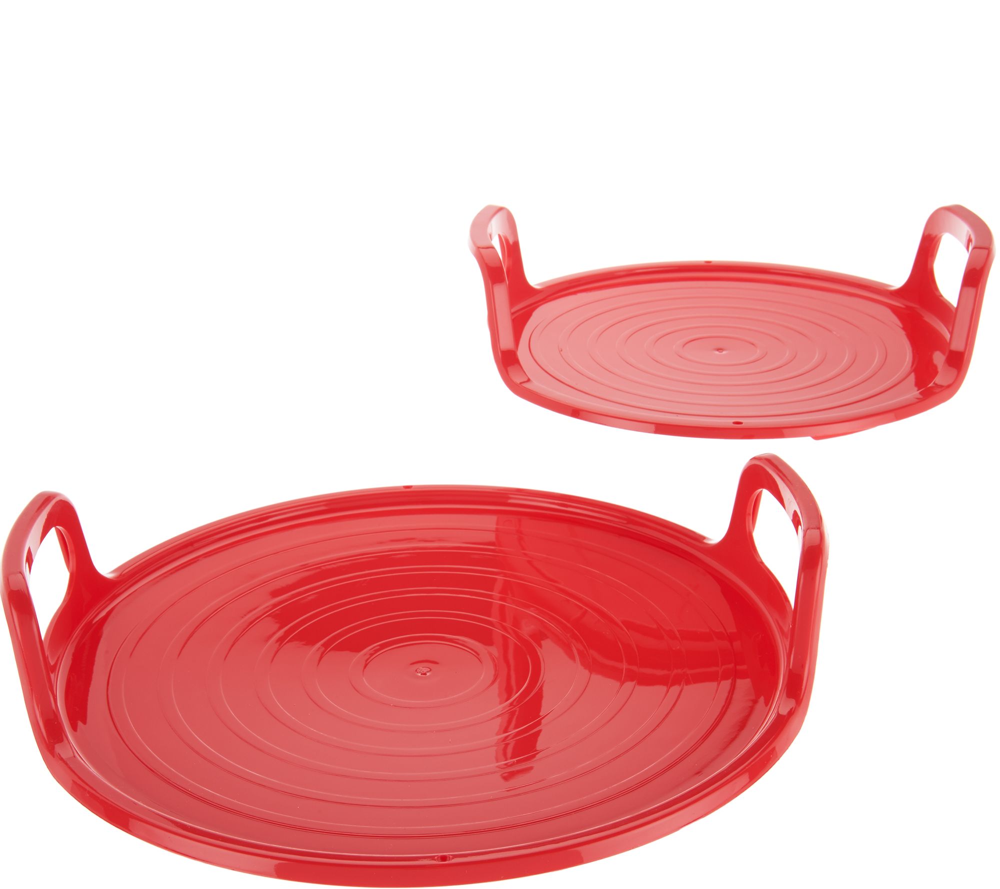 Cook's Essentials Set of 2 Nesting Microwave Trays Page 1 —