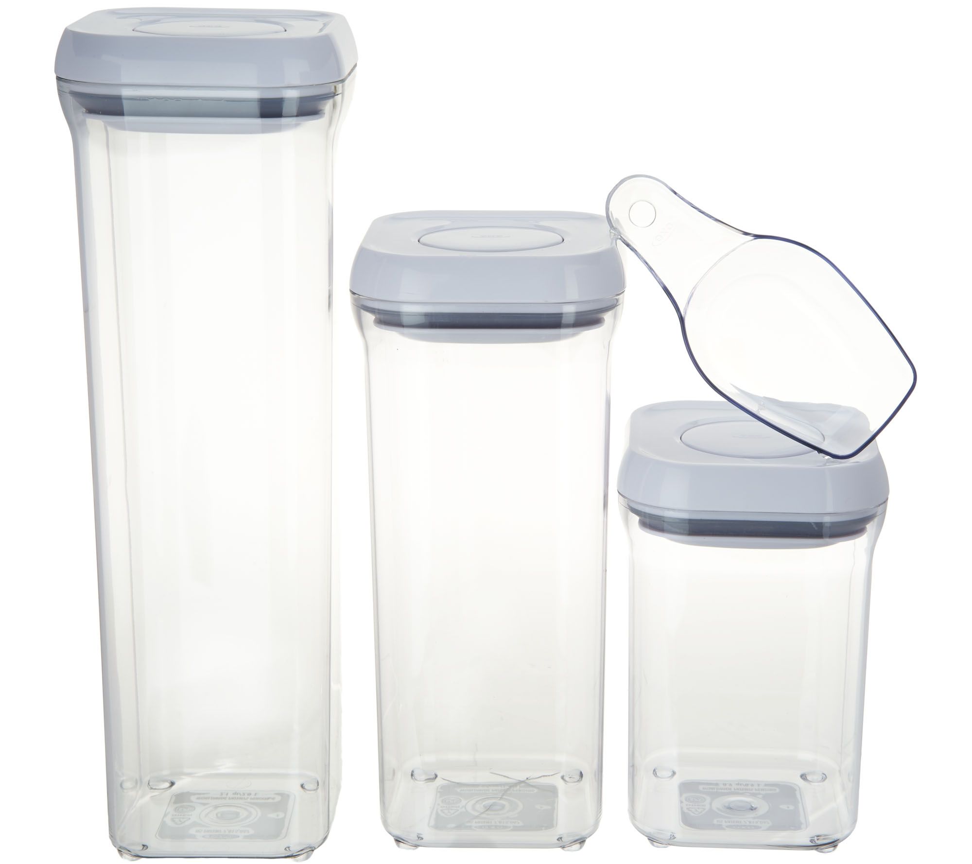 OXO Good Grips Set of 3 Pop Storage Containers with Scoop Page 1
