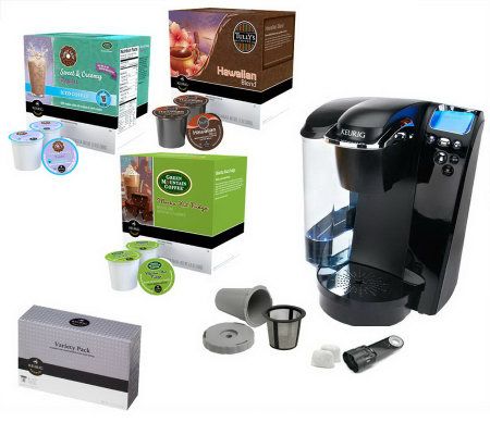 Keurig B79 Platinum Plus Coffee Maker w/ 58 K-Cups & My K-Cup - Page 1 QVC.com