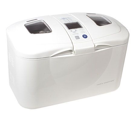 Cooksessentials Dual Loaf Bread Machine With Fast Bake Qvc