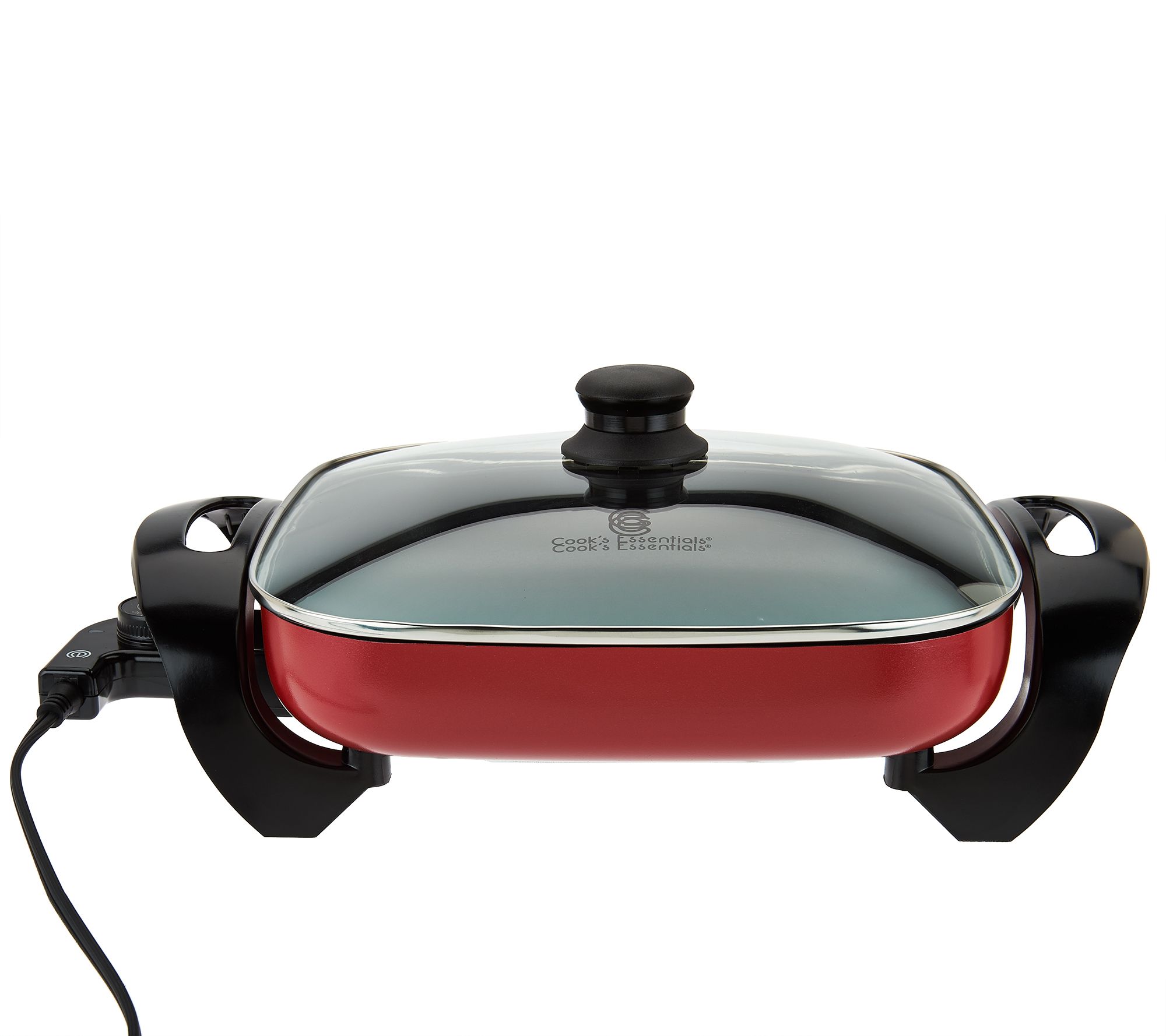 "As Is" Cooks Essentials 12x12 Nonstick Electric Skillet Page 1 —