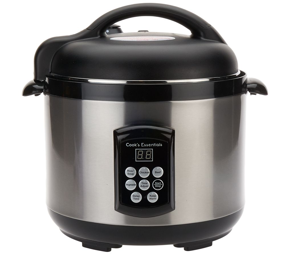 CooksEssentials 5 qt. Digital Stainless Steel Pressure Cooker Page 1
