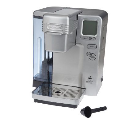 Cuisinart Quiet Brew Single Serve Coffee Maker w/ My K-Cup - Page 1 QVC.com