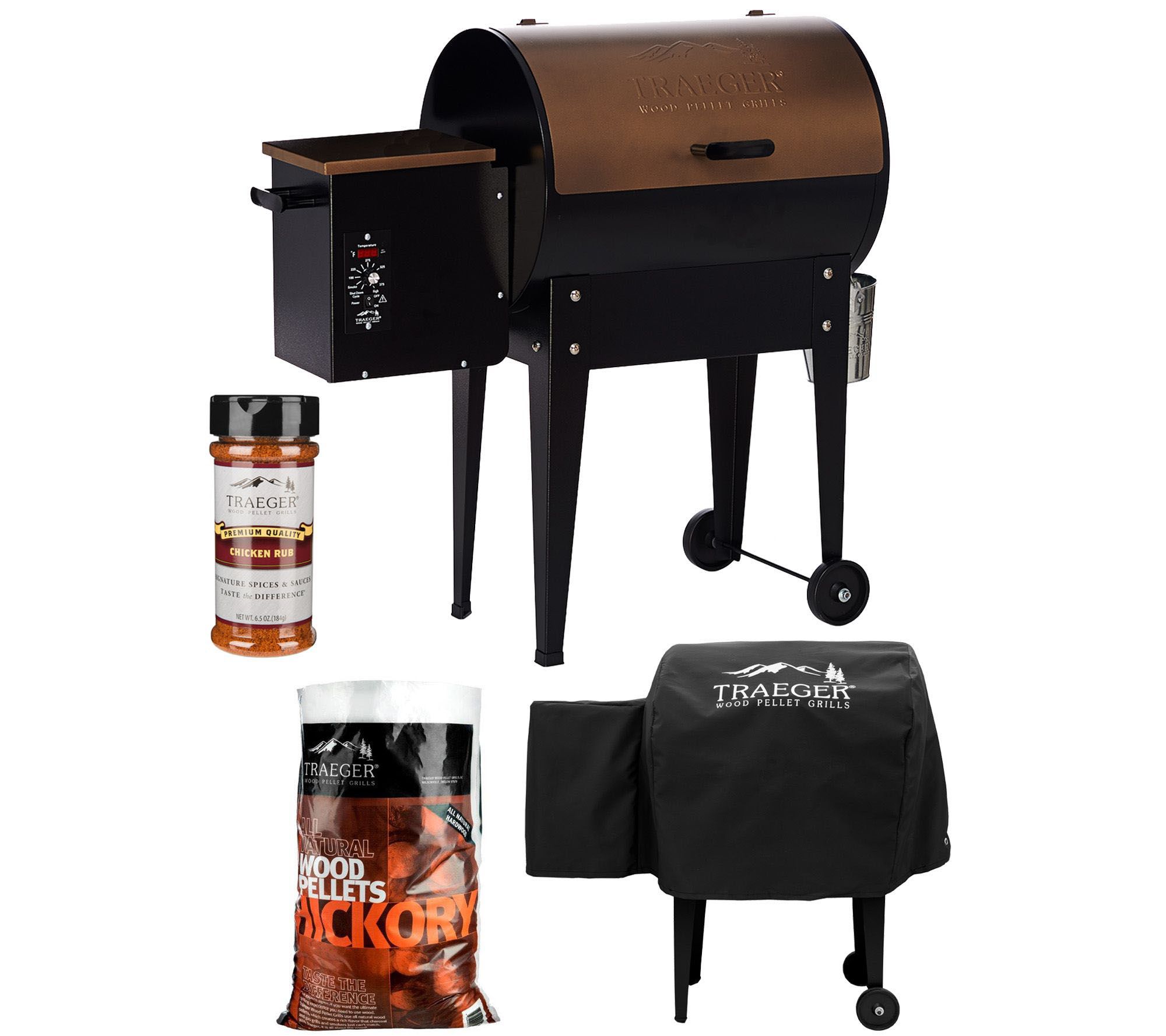 UPC 634868917974 product image for Traeger JR Elite 305 sq. in. Wood Fired Grill & Smoker | upcitemdb.com