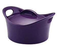 UPC 051153532900 product image for Rachael Ray Stoneware Purple 2.75-qt Covered Round Casserole | upcitemdb.com