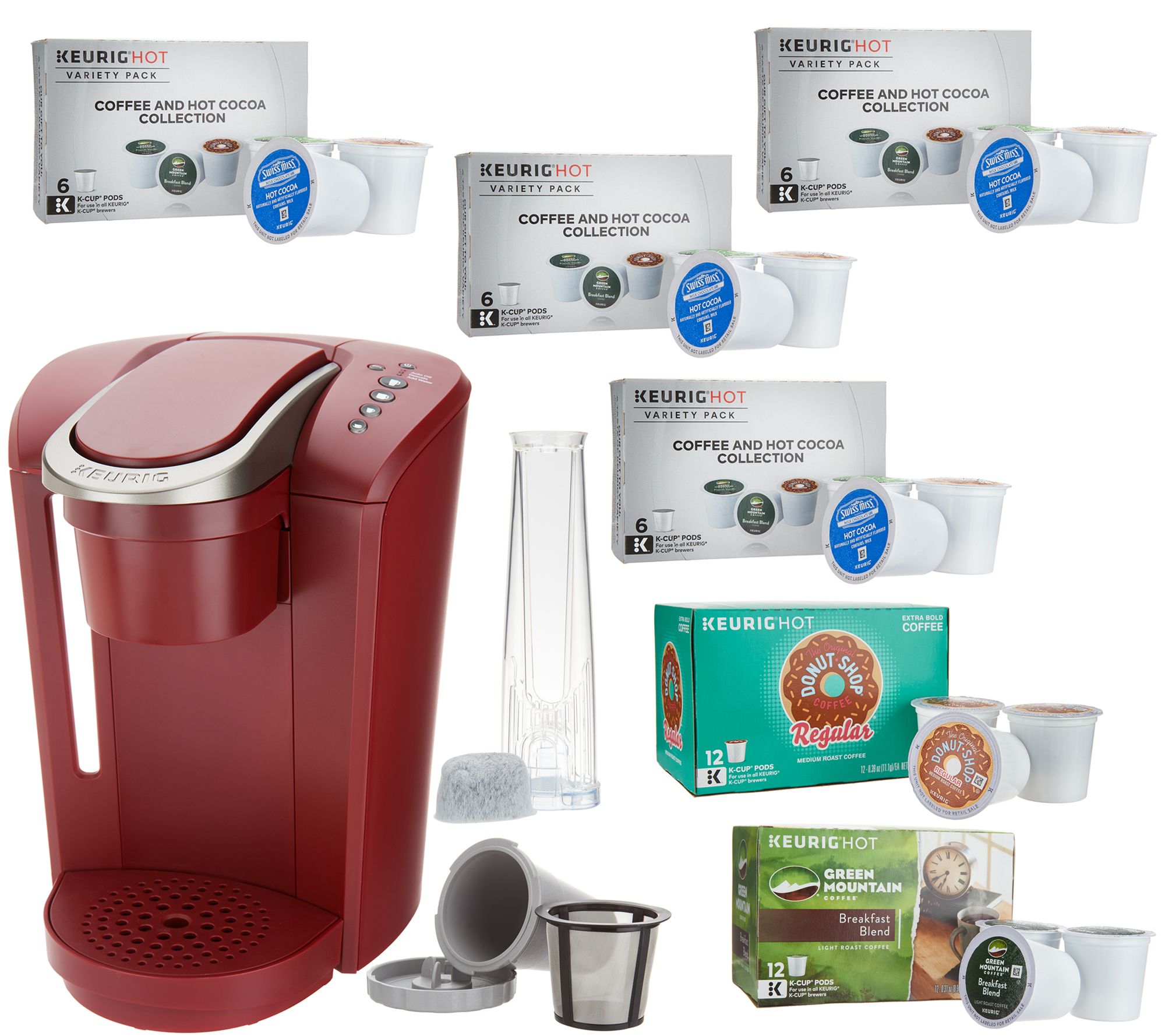 Keurig K-Select Coffee Maker w/ My K-Cup & 48K-Cup Pods