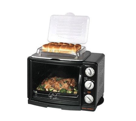 George Foreman GRV660 8-in-1 Toaster Oven/Broiler - Page 1 ? QVC.com