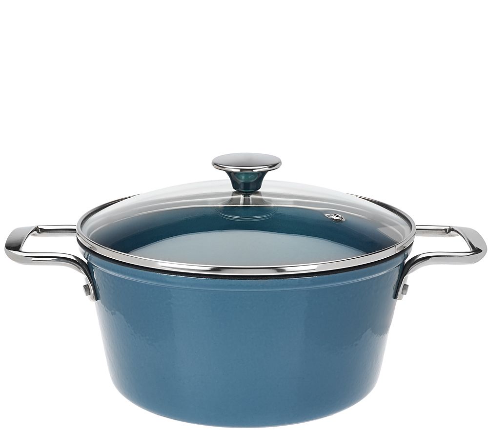 CooksEssentials 5qt Lightweight Cast Iron Dutch Oven —