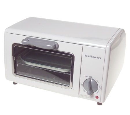 Edison 4-Slice Toaster Oven ? QVC.com