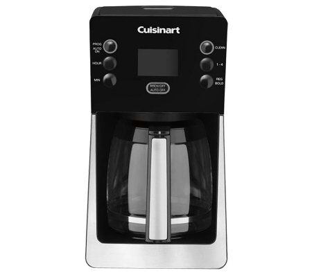Cuisinart PerfecTemp Programmable Coffee Makerw/ Glass Carafe - Page 1 QVC.com