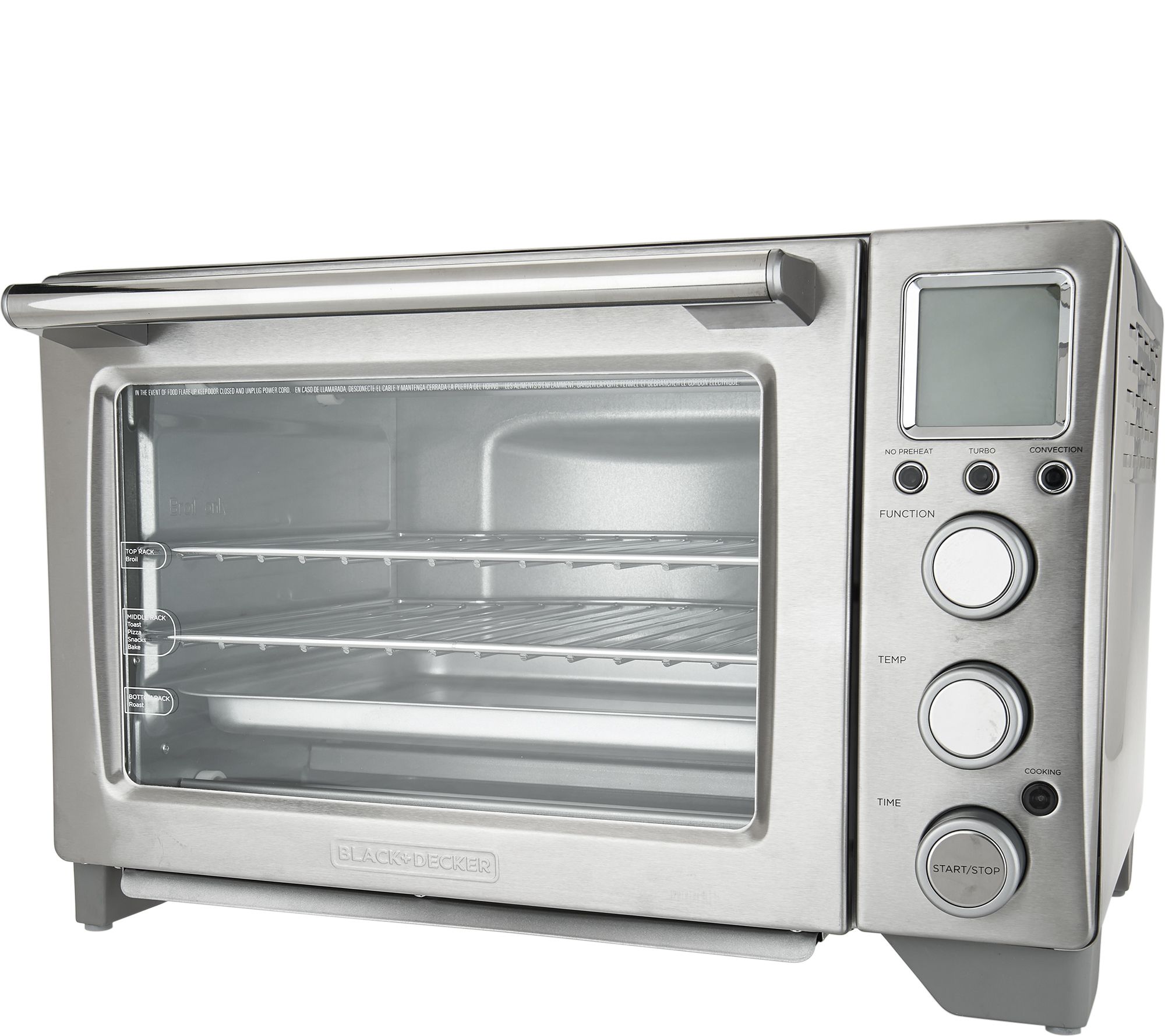 Black & Decker Expert Temp Turbo Convection Oven Page 1 —