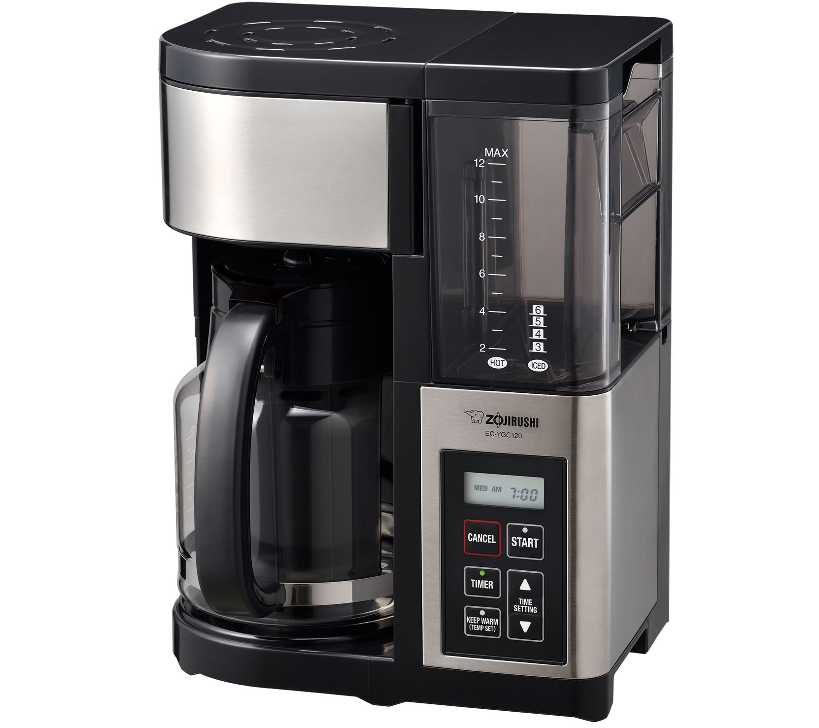 Zojirushi Fresh Brew 12-Cup Coffee Maker, GlassCarafe QVC.com