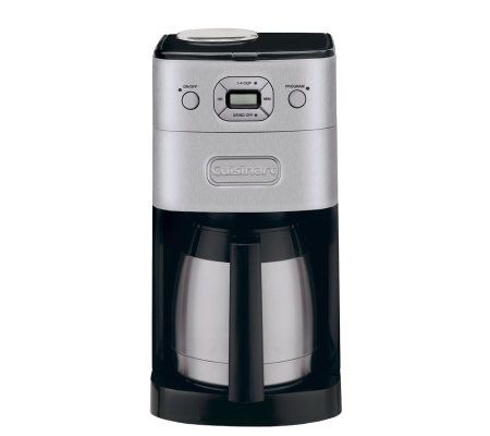 Cuisinart Grind & Brew 10-Cup Coffee Maker - Page 1 QVC.com