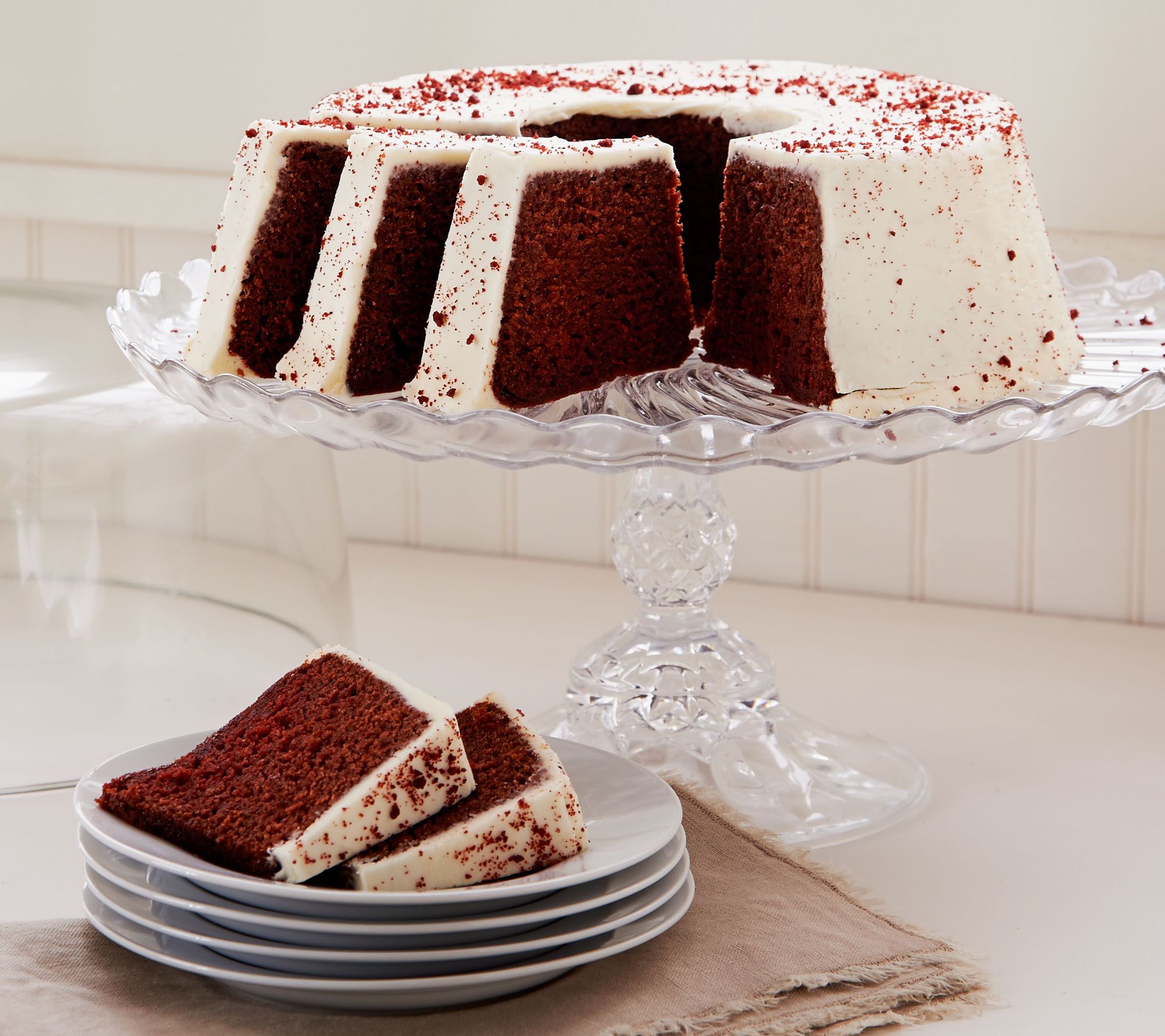 Delectable Cakery 3 lb. Red Velvet Sweet Potato Cake —