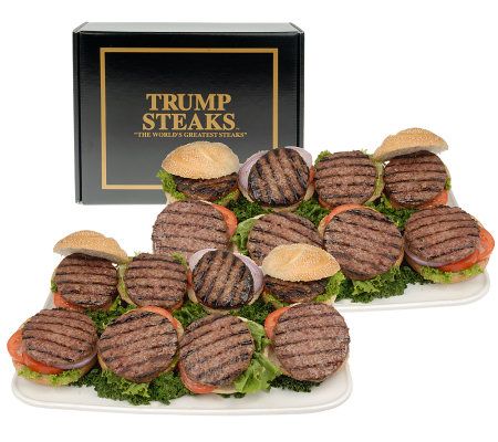 Trump Steaks (16) 6oz Certified Angus Beef Steakburgers