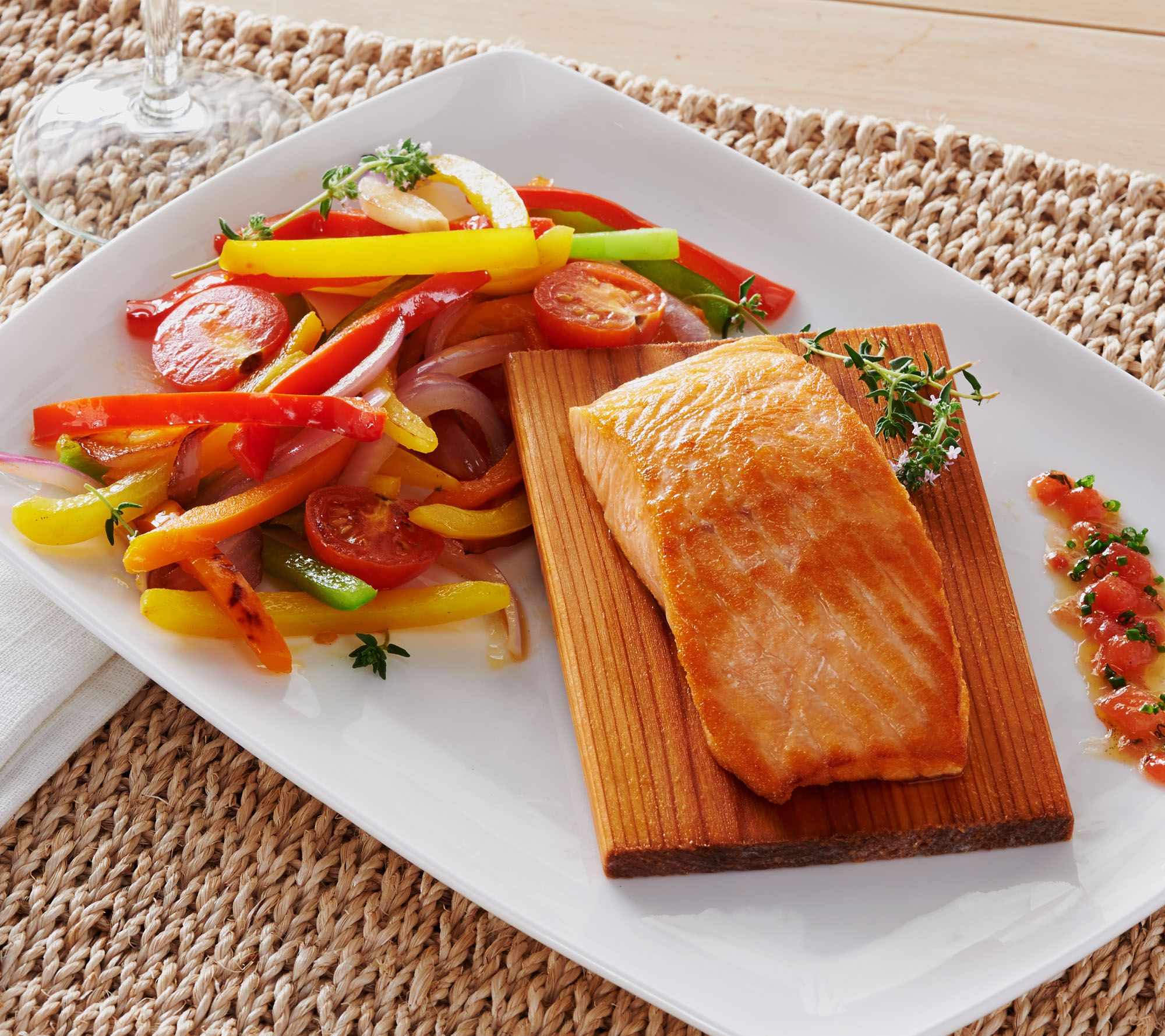 Egg Harbor (10) 6 oz. Cedar Plank Faroe Island Salmon Filets Page 1