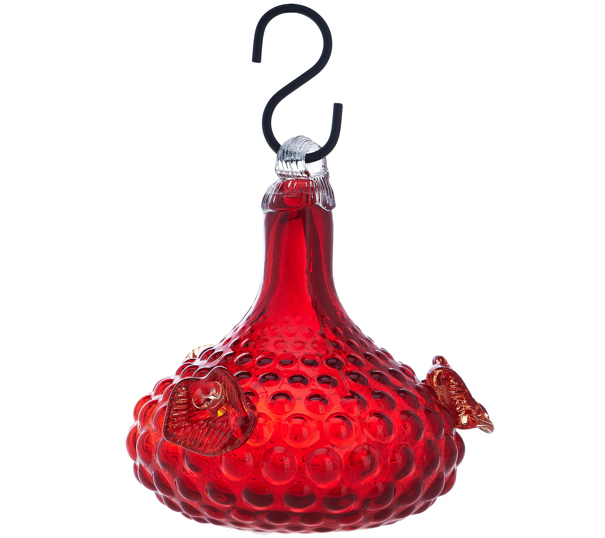 Glass Bell Shape Hummingbird Feeder by Evergreen Page 1 —