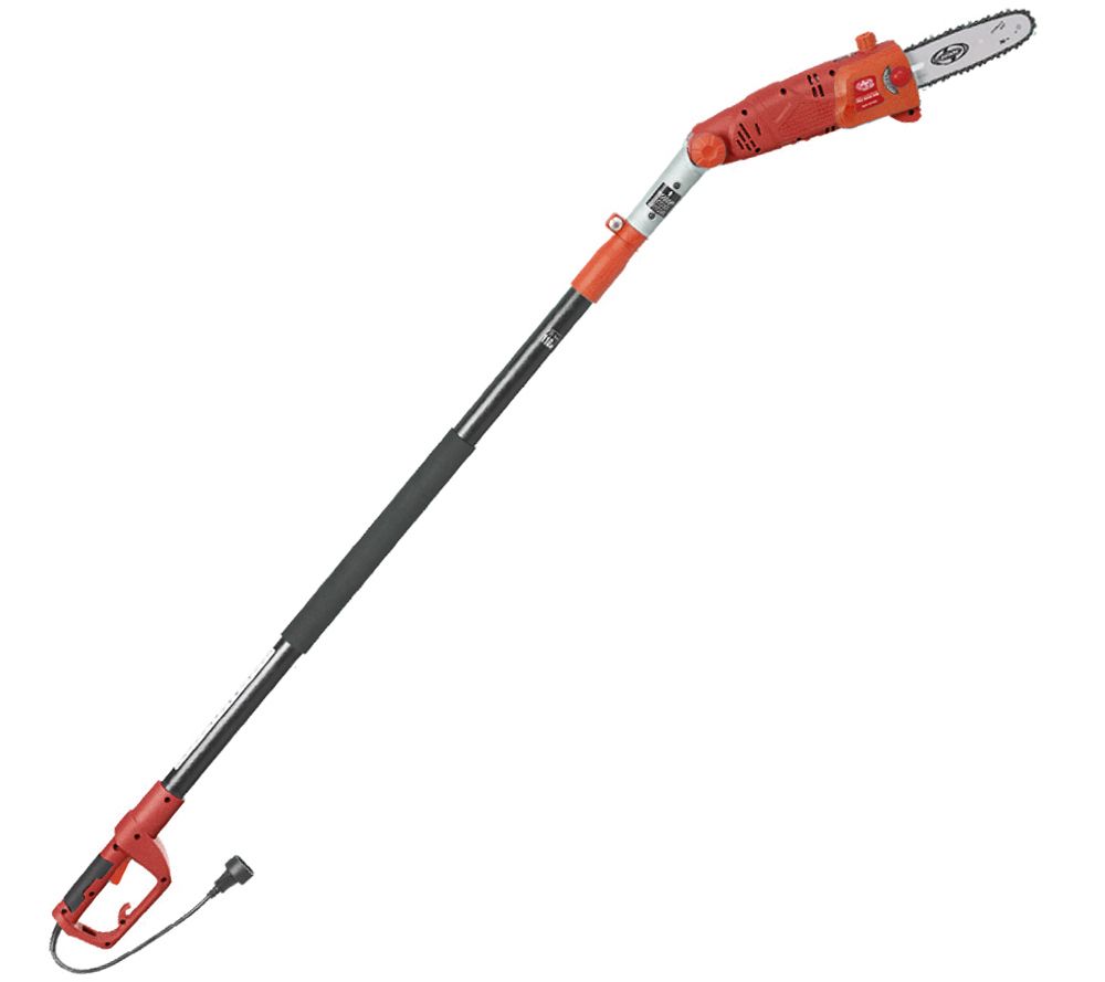 electric pole joe sun telescopic chainsaw chain saw angle multi gry qvc saws amp rm grey adjustable ft head coolest