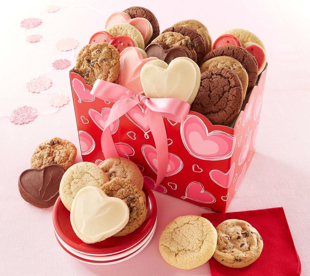 Cheryl's Valentine Day Cookie Box —