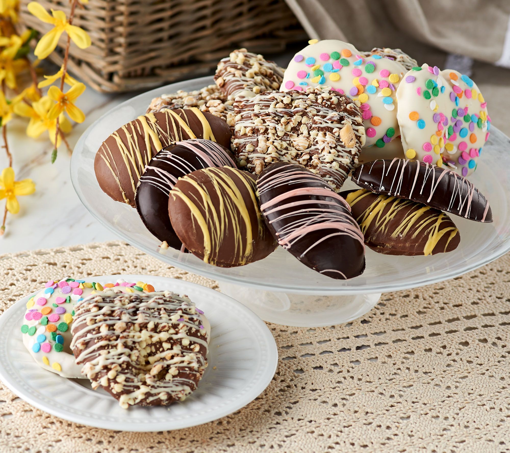 Landies Candies 18 Piece Easter Basket Chocolate Assortment Page 1