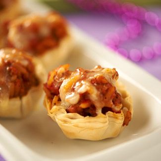 Mardi Gras Cups — Hot Appetizer Recipes — Qvc.com