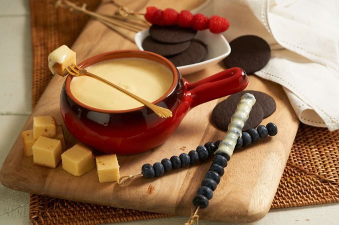 White Chocolate Fondue