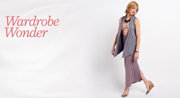 LOGO Layers by Lori Goldstein Knit Maxi Skirt LOGO Layers by Lori Goldstein Knit Maxi Skirt