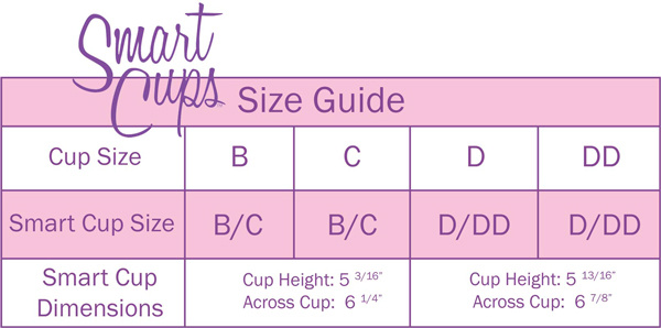smart cups bra inserts qvc com qvc size chart