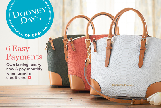 dooney and bourke handbags on easy pay