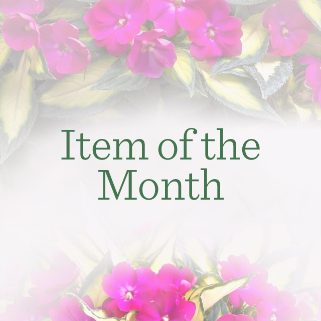 Garden Center — For the Home —