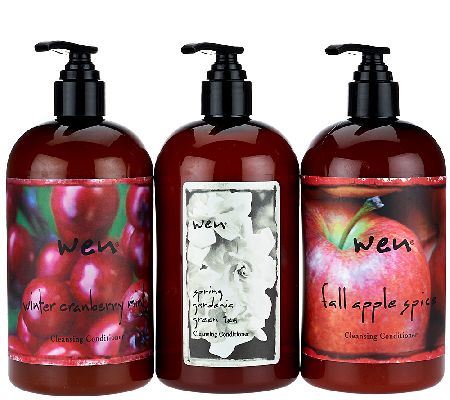 WEN by Chaz Dean Cleansing Conditioner Trio - S7982