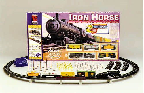 Life-Like Iron Horse HO Scale Train Set — QVC.com