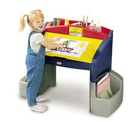 vintage little tikes art desk
