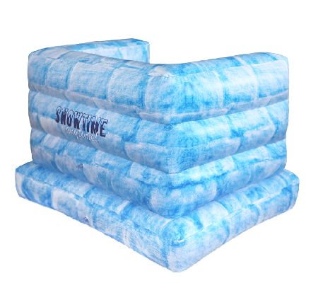 inflatable snow fort