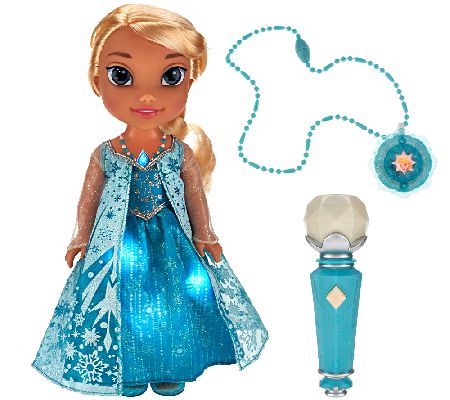 frozen sing along elsa doll