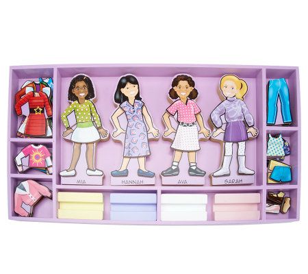 melissa & doug magnetic dolls