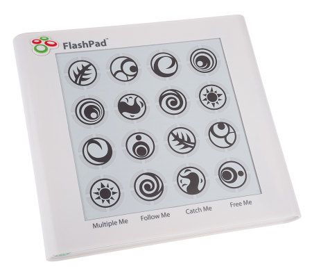 FlashPad Touchscreen Electronic Handheld Game w/Light & Sound — QVC.com