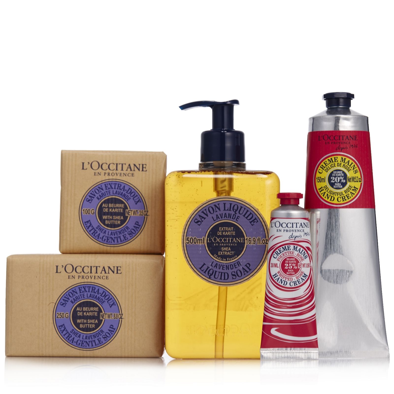 Outlet L Occitane 5 Piece Shea Hand Essentials Collection QVC UK