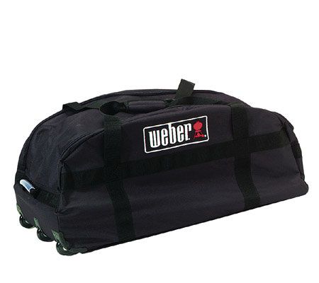 weber q rolling duffel bag