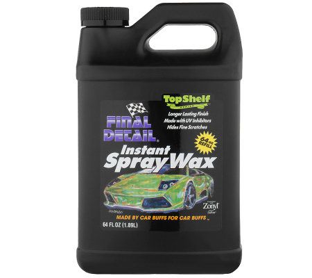 Final Detail 64 Oz Top Shelf Instant Spray Wax Refill — QVC.com