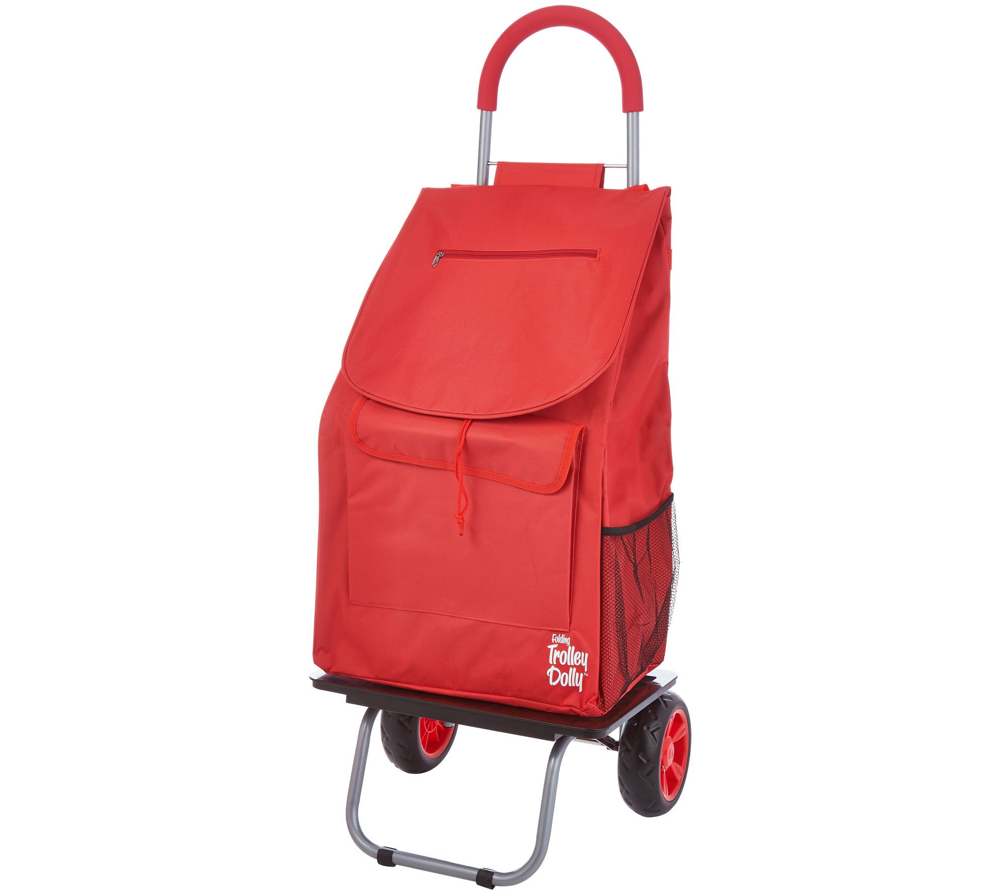 Trolley Dolly XL Deluxe 2in1 Folding Cart & Dolly w/ Comfort Handle