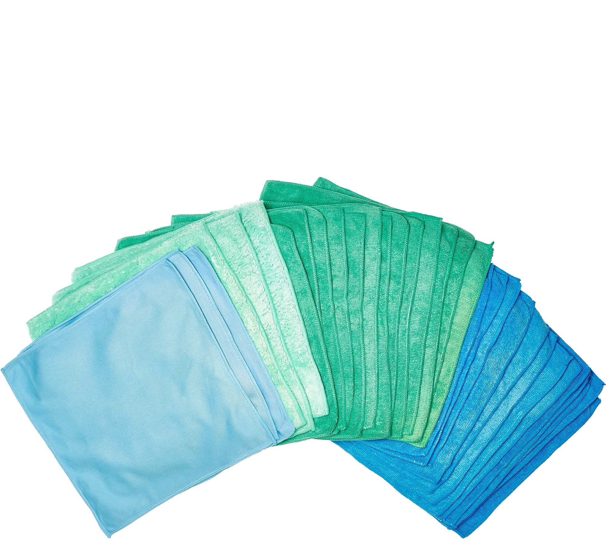 Don Aslett's 32 Pc Premium MultiSurface Microfiber Towel Set Page 1