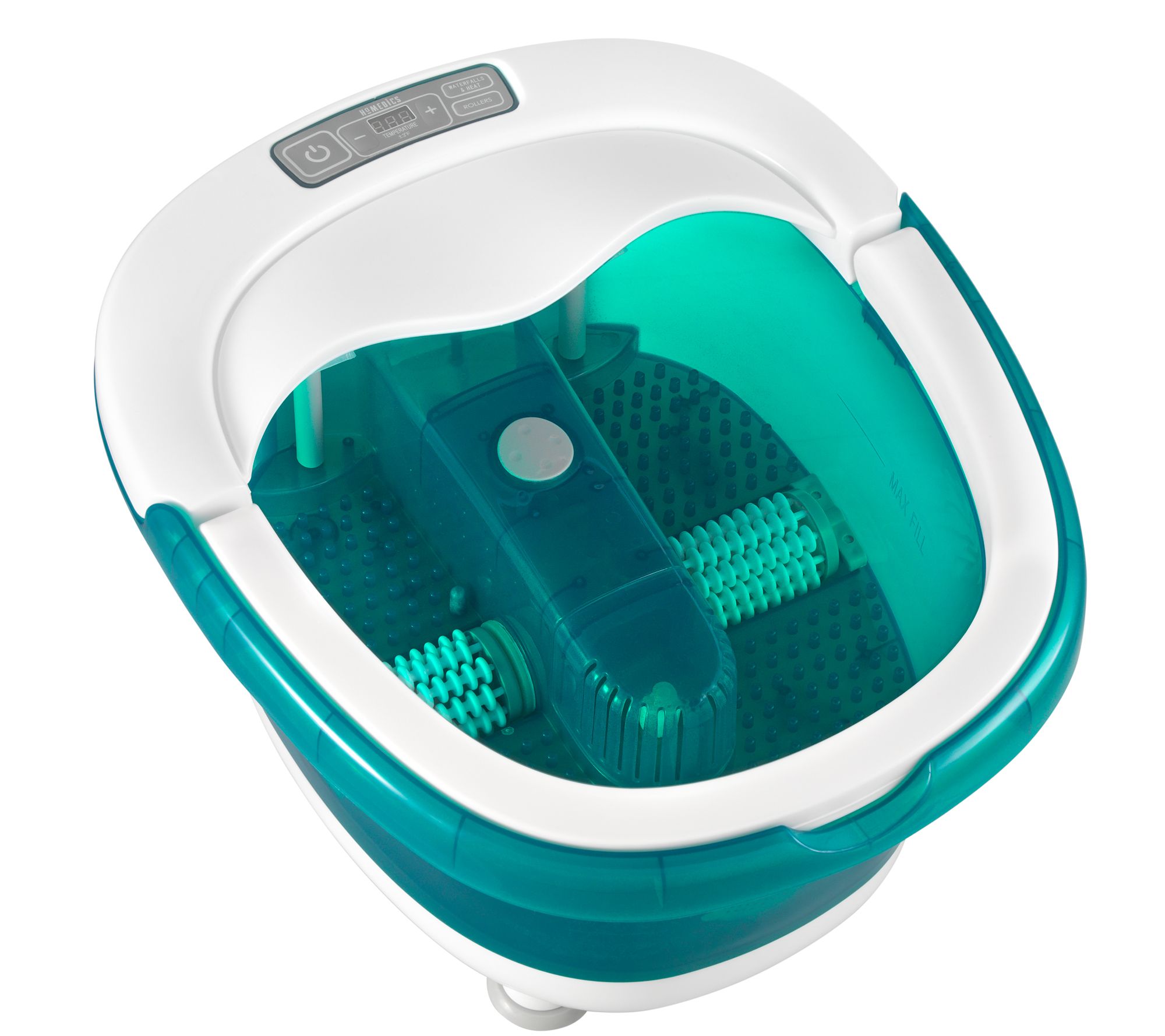 HoMedics Deep Soak Duo Foot Bath with Heat Boost Power —