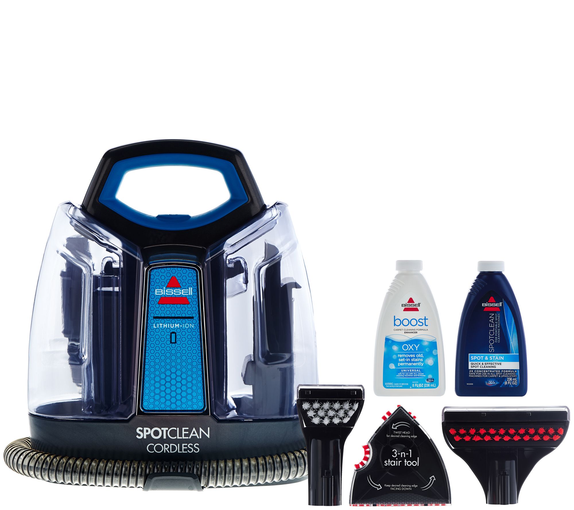 Bissell SpotClean Cordless Portable Carpet Cleaner Page 1 —