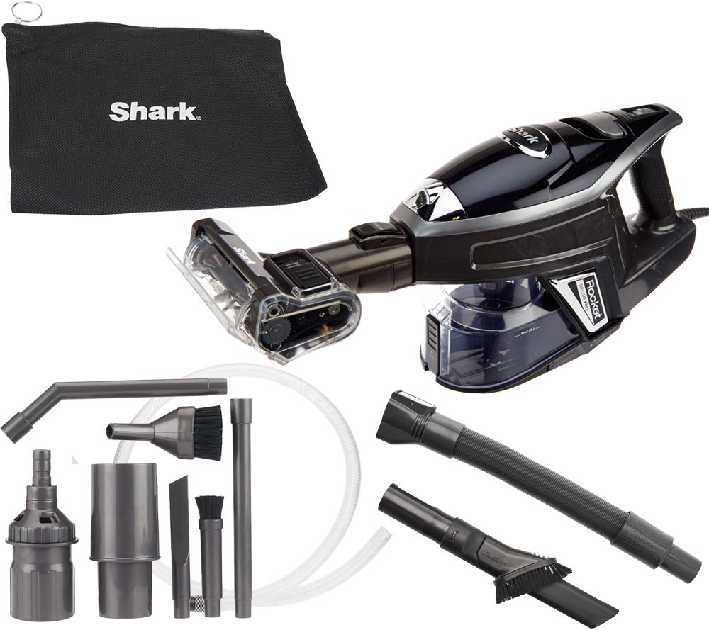 Shark Rocket Deluxe Pro UltraLight Handheld Vacuum w/ Attachments