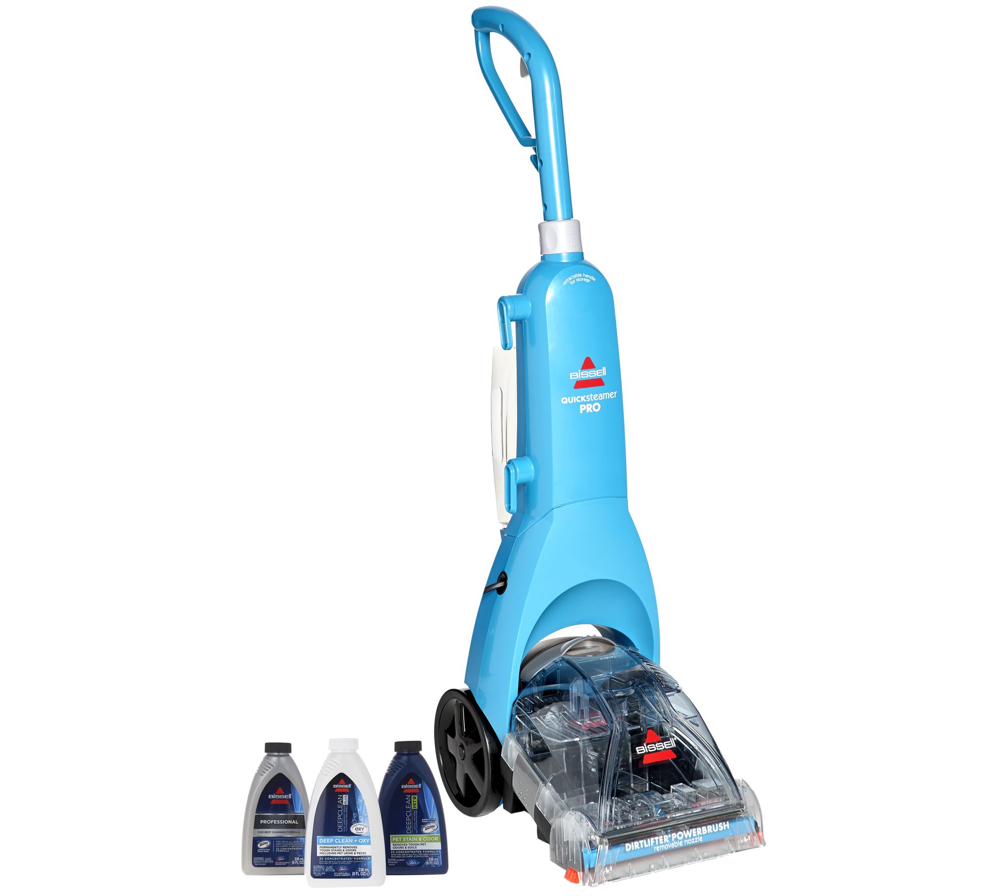 Bissell Quicksteamer Pro Deep Clean Carpet Cleaner w/ 3 Formulas Page