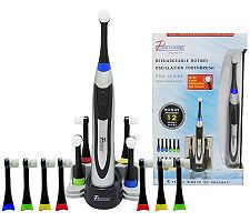 Pursonic Deluxe Plus Rechargeable Toothbrush w/12 Brush Heads