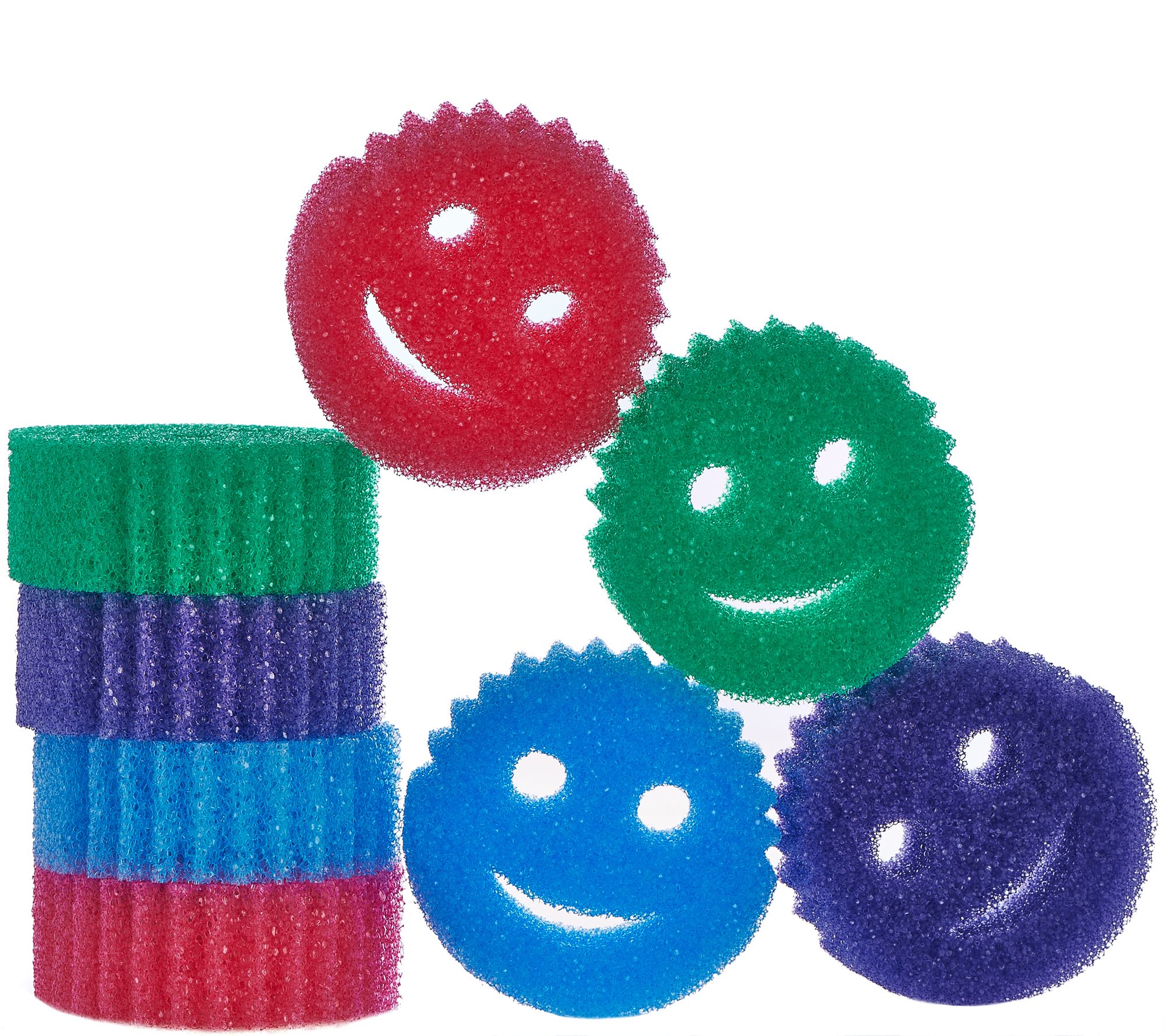 Scrub Daddy Set of 8 Scratch Free Cleaning Sponges Page 1 —