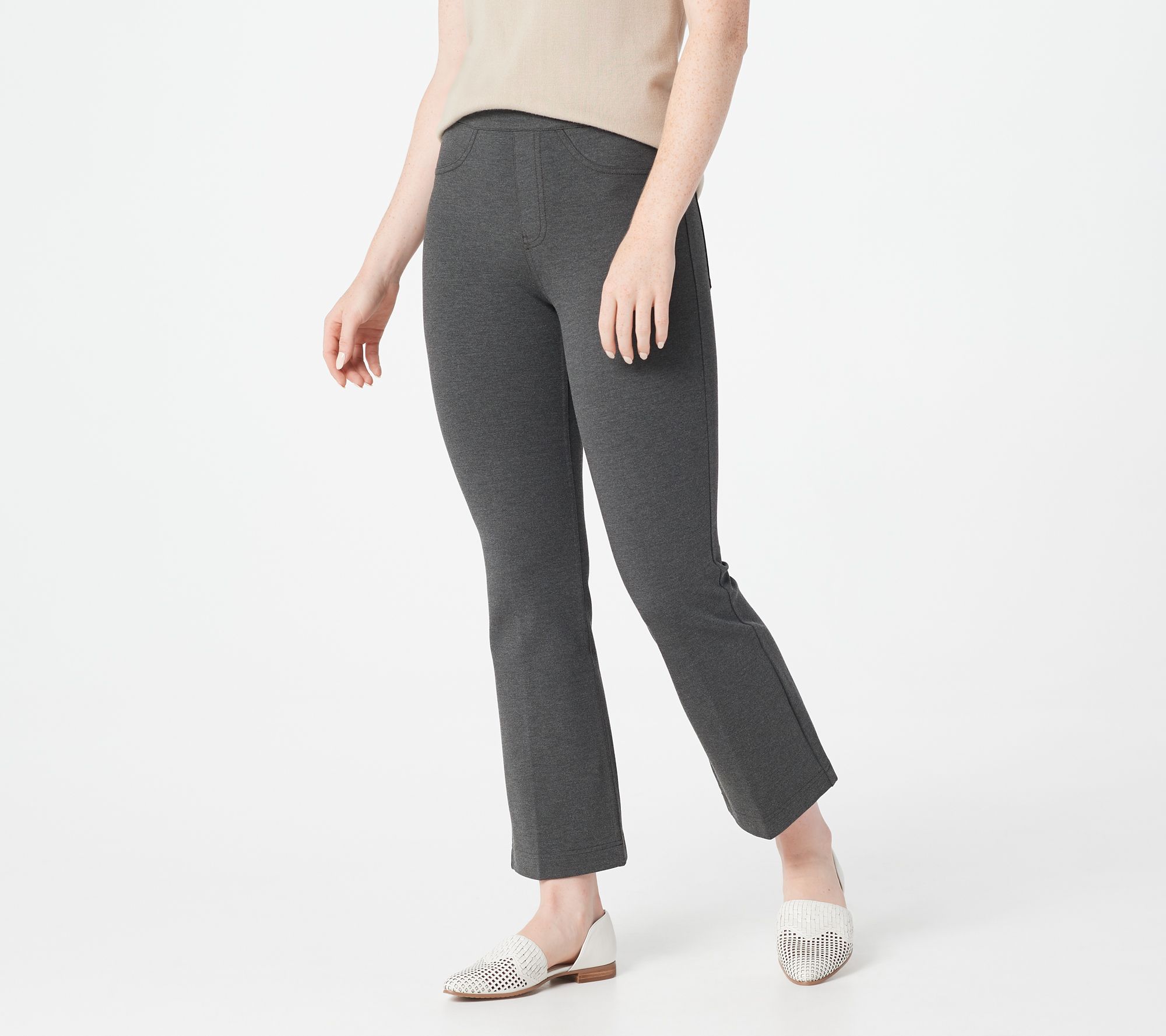 spanx cropped flare pants